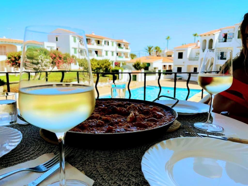 Cala En Porter  Precioso Apartamento Residencial Con Piscina מראה חיצוני תמונה