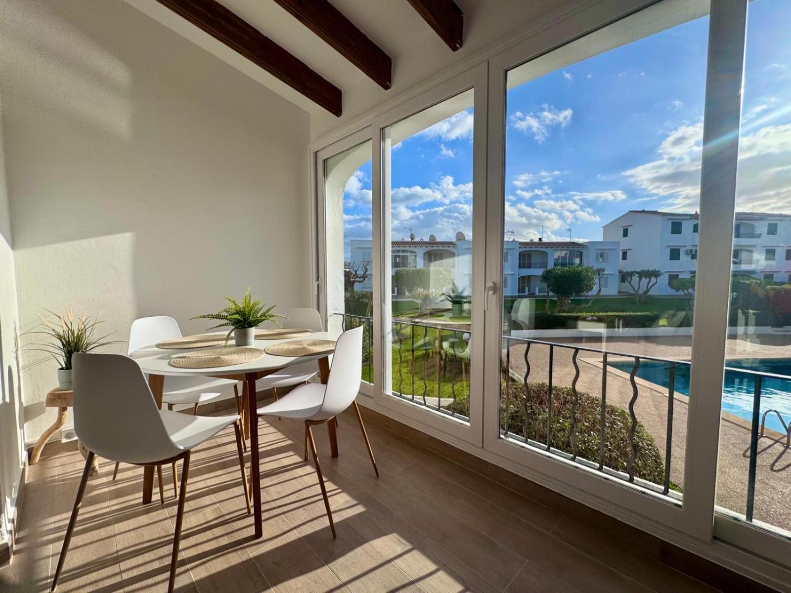 Cala En Porter  Precioso Apartamento Residencial Con Piscina מראה חיצוני תמונה