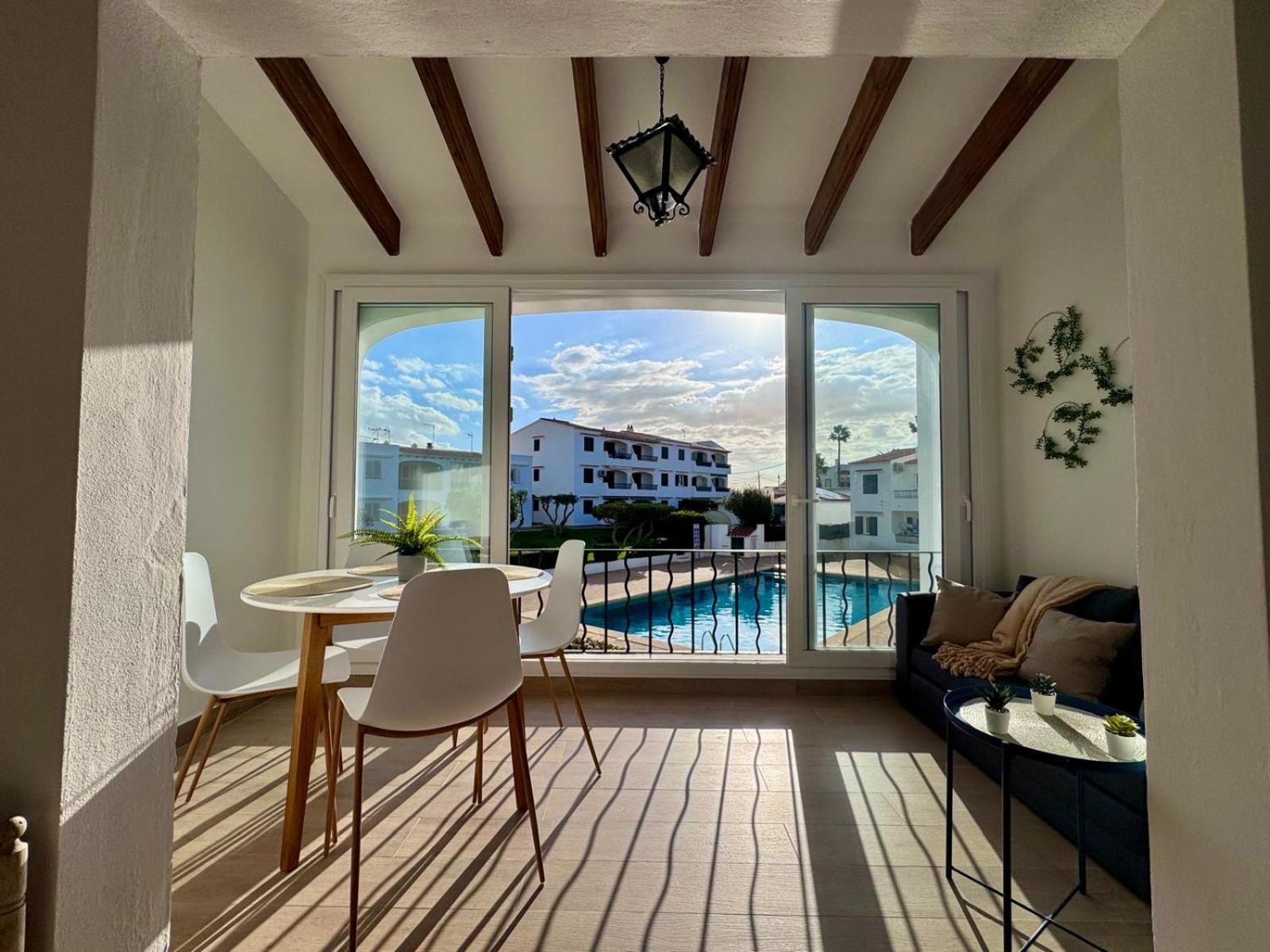 Cala En Porter  Precioso Apartamento Residencial Con Piscina מראה חיצוני תמונה