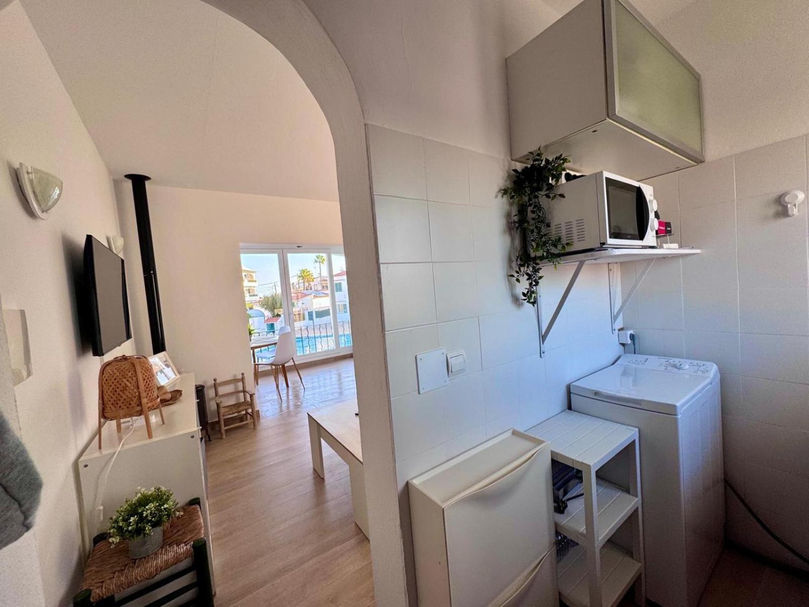 Cala En Porter  Precioso Apartamento Residencial Con Piscina מראה חיצוני תמונה